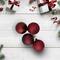 60ct Burgundy Red Shatterproof 4-Finish Ball Ornaments